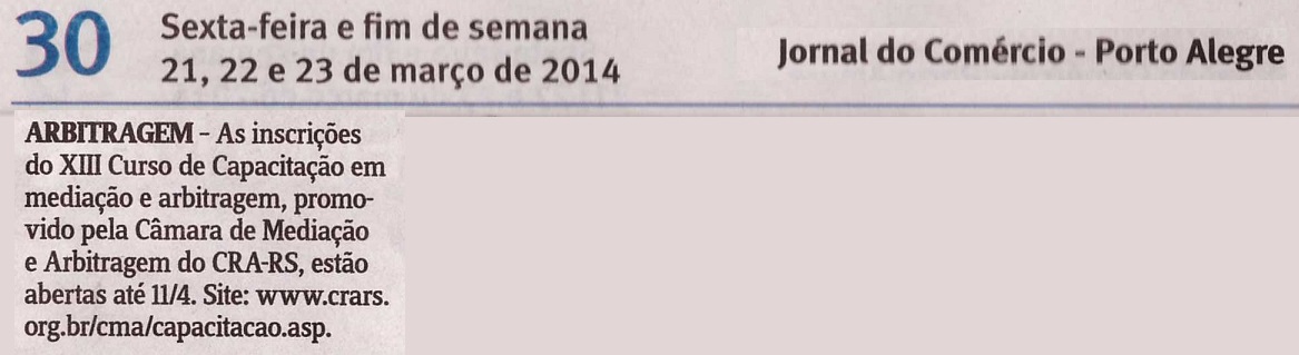 Curso de Mediação e Arbitragem